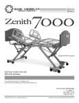Basic American Zenith 7000 Service manual