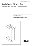 Baxi 339 Technical data