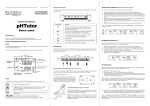 EUTECH INSTRUMENTS T-100 Instruction manual