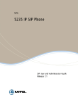 Mitel 5235 IP Phone Specifications