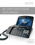 ACN IRIS X User manual