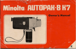 Minolta Autopak-8 K7 Specifications