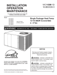 American Standard BAYLIFT002A Product data