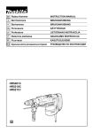 Makita HR5211C Instruction manual