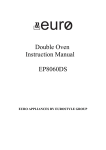 EURO EP8060DS Instruction manual