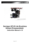 Senrigan GP-35 Instruction manual