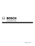 Bosch 9000433250 Operating instructions
