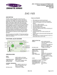 Miranda ENC-1103 Specifications