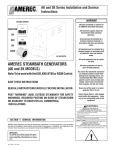 Amerec AK Series Owner`s manual