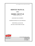 CEECO SSP-571-D Service manual