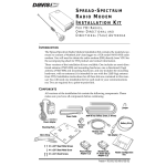 DAVIS SPREAD-SPECTRUM RADIO MODEM Instruction manual