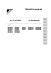 Daikin FHQ50BVV1B Instruction manual