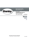 Danby DKC146SLDB Operating instructions