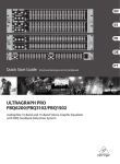 Behringer ULTRAGRAPH PRO FBQ1502 Specifications