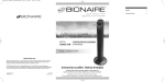 Bionaire BT91R Instruction manual