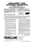 Vogelzang International TR003 Instruction manual