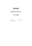 BLUE CHIP PE3M User manual