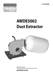 Axminster AWDE5002 Instruction manual