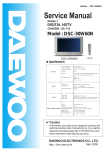Daewoo Q817 Service manual