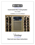 Vinotemp WM-1500CTED Specifications