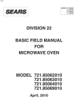 Sears 721.85064 Specifications