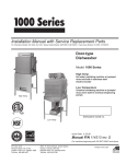 Moyer Diebel DF1-M6 Installation manual