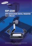 Samsung SDP-6500 Specifications