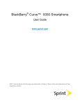 Blackberry BlackBerry Curve User guide