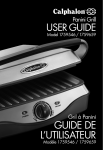 Calphalon 1759546 User guide