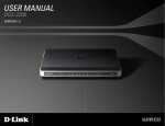 D-Link DGS-2208 - Desktop Switch User manual
