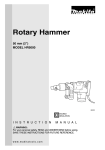 Makita Rotary Hammer Specifications