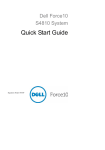 Dell S4810 Specifications