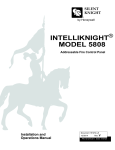 SILENT KNIGHT INTELLIKNIGHT 5808 Specifications