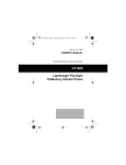 Radio Shack CT-600 Owner`s manual