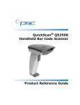 QuickScan QS2500 Handheld Bar Code Scanner Product