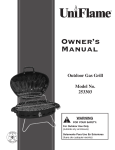 Blue Rhino 253303 Owner`s manual