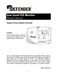 Defender CA6150 Owner`s manual