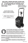 Schumacher PSW-70300A Owner`s manual