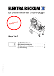 Elektra Beckum Compressor Mega 700 D Specifications