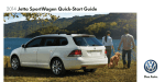 Volkswagen 2013 Jetta SportWagen Owner`s manual