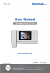 Commax CDV-43Q User manual