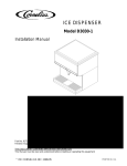 Cornelius D3030 Installation manual