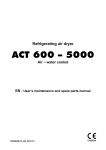 ACT 600 - 5000 Technical data
