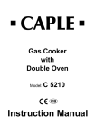 Caple C 5210 Instruction manual