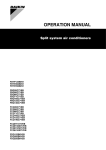 Daikin FDQ125B8V3B Instruction manual