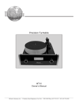 McIntosh MT10 Owner`s manual