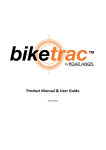 Road Angel Bike Trac Product manual