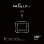 ENERGY SISTEM ENERGY II Series User manual