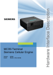 Siemens MC35 Specifications