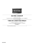 Maytag MEC7424AB Use & care guide